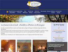 Tablet Screenshot of lamaisondugraal.net